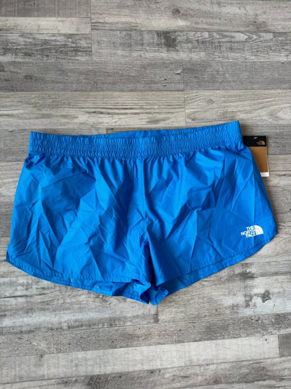 The North Face NWT blue womens limitless run shorts 3" flashdry size XXL J13